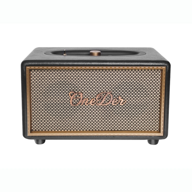 Oneder D6 40W Retro Classic Wooden Portable Outdoor Bluetooth Speaker, D6