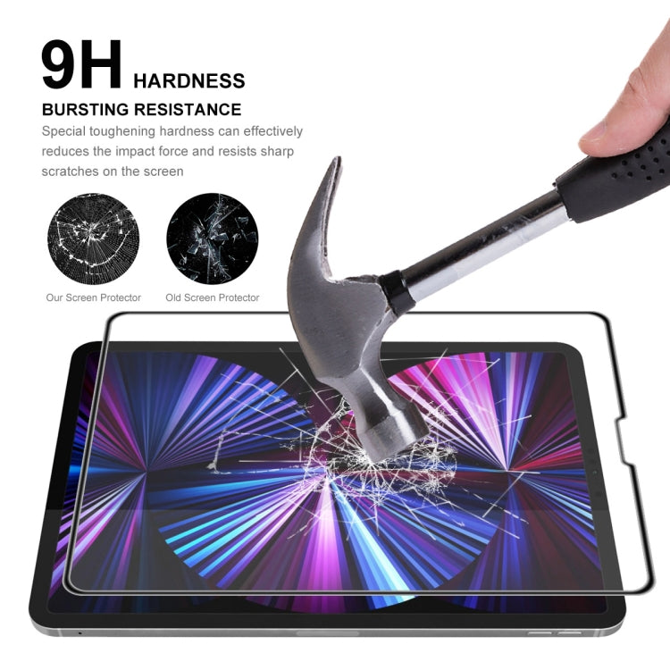 ENKAY Hat-Prince Full Glue Tempered Glass Full Film For iPad Pro 11 2021 / 2020 / 2018 / Air 10.9 2022 / 2020, 1 PCS, 2 PCS
