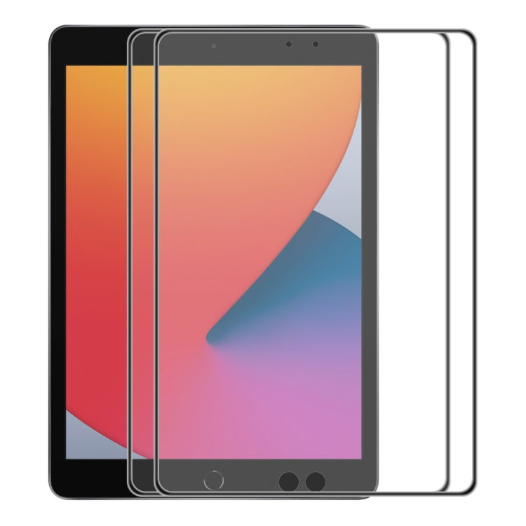 Film protecteur d'écran en verre trempé ENKAY Hat-Prince Full Glue pour iPad 10.2 2021/2020/2019, 1 pièce, 2 pièces