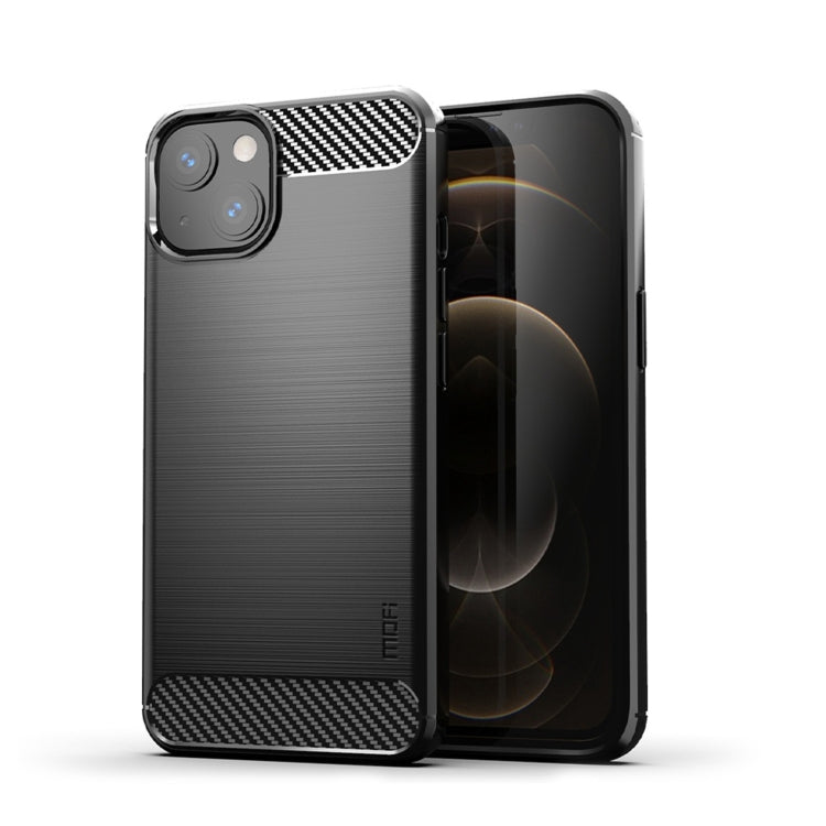 MOFI Gentleness Series Brushed Texture Carbon Fiber Soft TPU Case