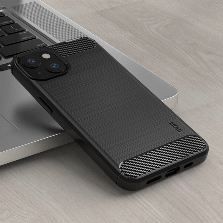 MOFI Gentleness Series Brushed Texture Carbon Fiber Soft TPU Case