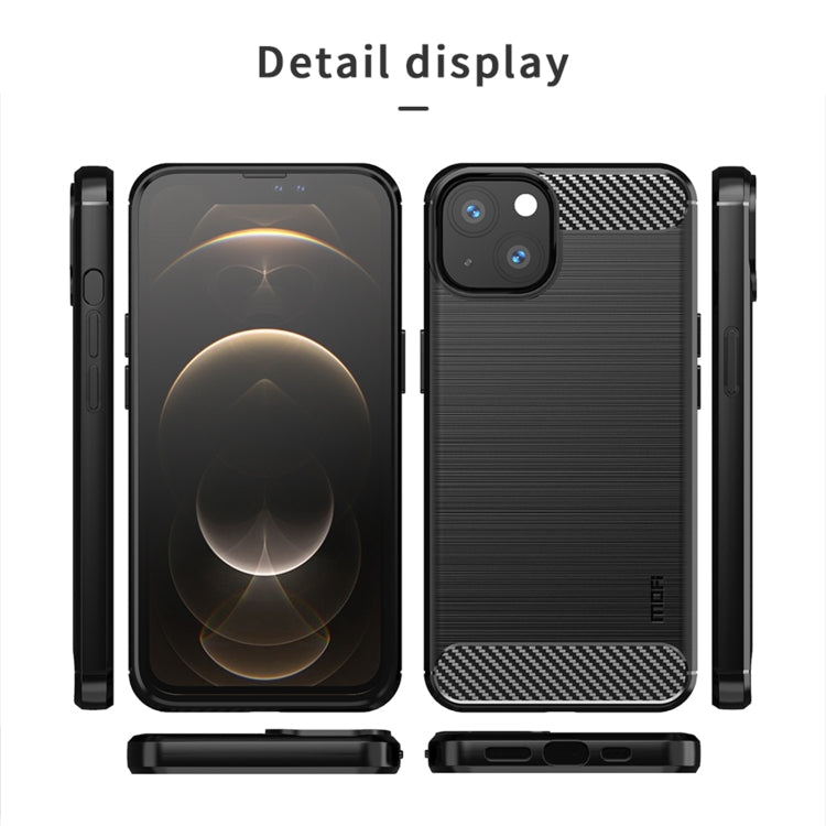 MOFI Gentleness Series Brushed Texture Carbon Fiber Soft TPU Case