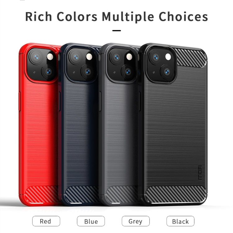 MOFI Gentleness Series Brushed Texture Carbon Fiber Soft TPU Case
