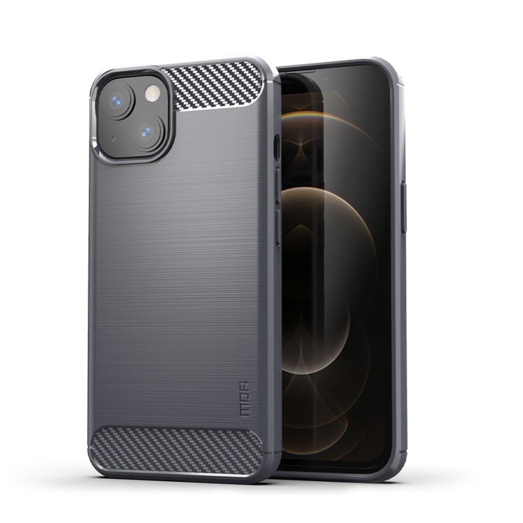 MOFI Gentleness Series Brushed Texture Carbon Fiber Soft TPU Case