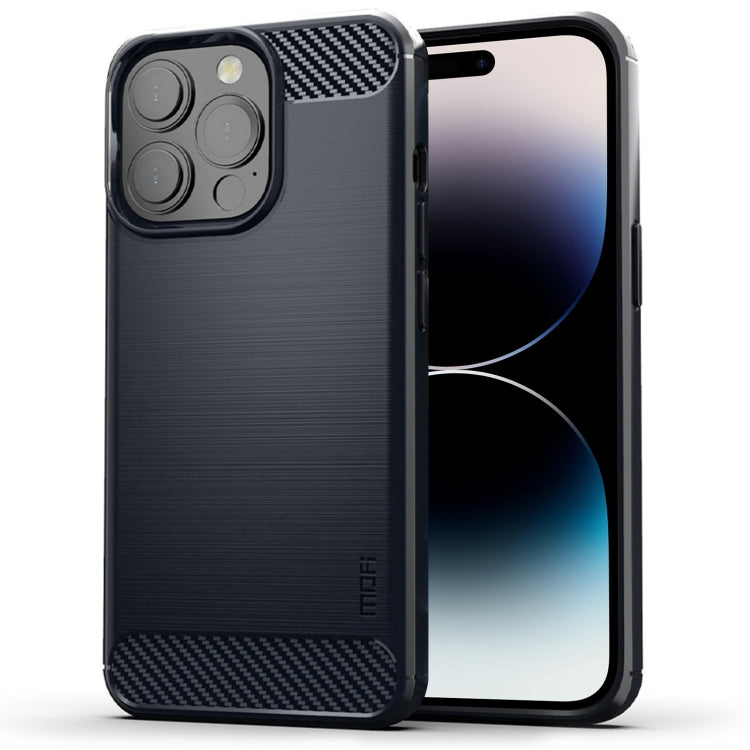 MOFI Gentleness Series Brushed Texture Carbon Fiber Soft TPU Case