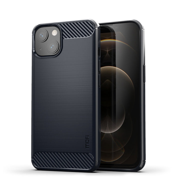 MOFI Gentleness Series Brushed Texture Carbon Fiber Soft TPU Case