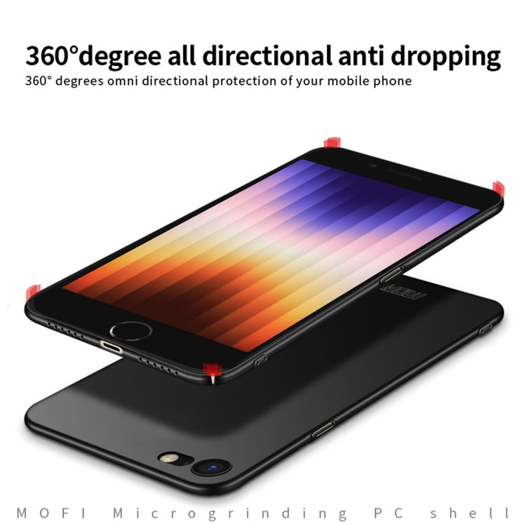 MOFI Frosted PC Ultra-thin Hard Case, For iPhone SE 2022 / 2020