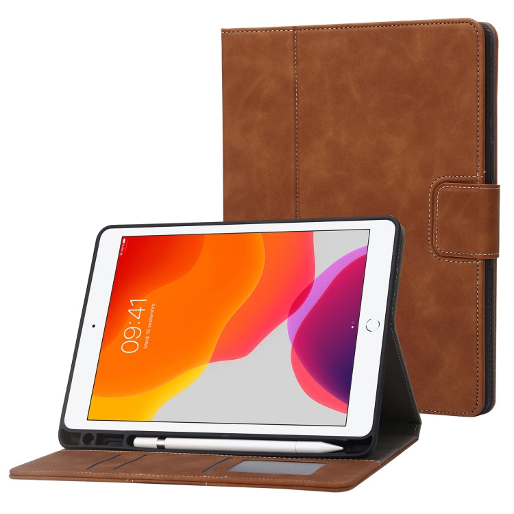Étui à rabat horizontal en cuir de veau pour tablette, pour iPad Air / Air 2 / Pro 9.7