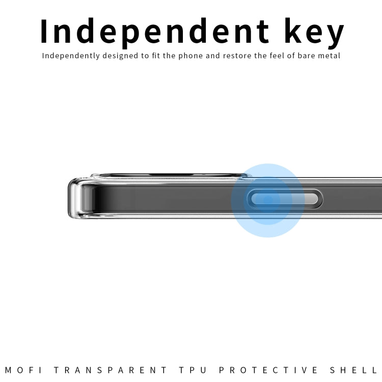 MOFI Ming Series Ultra-thin TPU Phone Case, For iPhone 14, For iPhone 14 Pro, For iPhone 14 Plus, For iPhone 14 Pro Max, For iPhone 13 mini, For iPhone 13, For iPhone 13 Pro, For iPhone 13 Pro Max