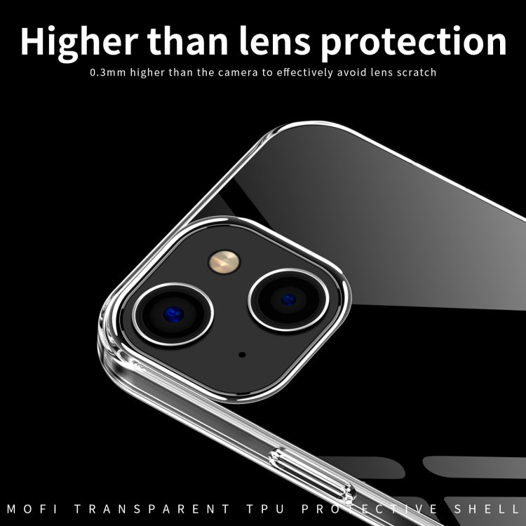 MOFI Ming Series Ultra-thin TPU Phone Case, For iPhone 14, For iPhone 14 Pro, For iPhone 14 Plus, For iPhone 14 Pro Max, For iPhone 13 mini, For iPhone 13, For iPhone 13 Pro, For iPhone 13 Pro Max