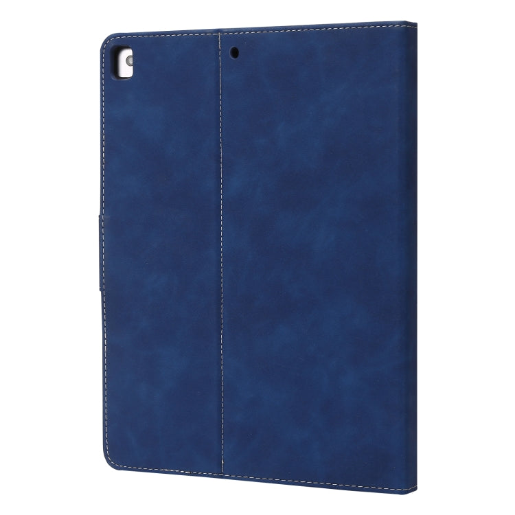 Étui à rabat horizontal en cuir de veau pour tablette, pour iPad 10.2 2019/2020/2021, pour iPad Air 3 10.5/Pro 10.5