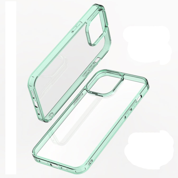 Transparent Tempered Glass TPU Phone Case, For iPhone 14, For iPhone 14 Pro, For iPhone 14 Pro Max, For iPhone 14 Plus