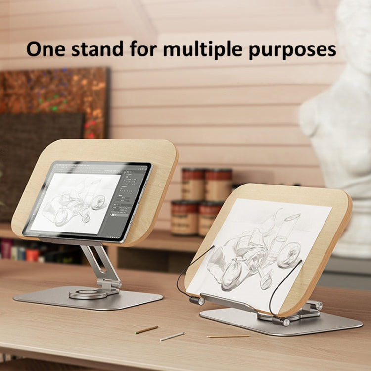 Boneruy R02 360 Degree Rotating Laptop Stand Read Book Holder, R02