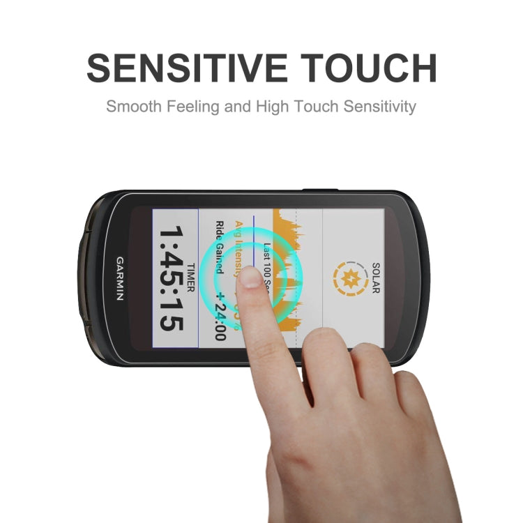 2 PCS For Garmin Edge 1040 / 1030 ENKAY Hat-Prince 9H Tempered Glass Protector Film