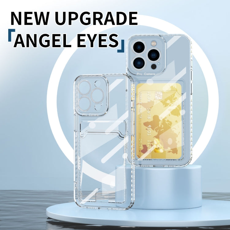 Card Bag Clear TPU Phone Case, For iPhone 14, For iPhone 14 14 Max, For iPhone 14 Pro, For iPhone 14 Pro Max