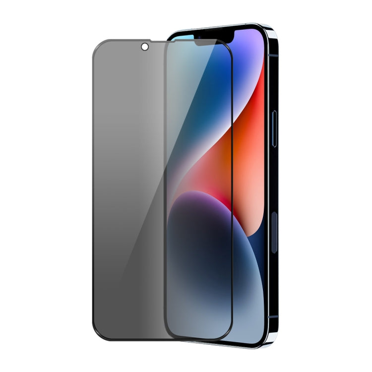 For iPhone 16e / 14 / 13 / 13 Pro ENKAY 28 Degree Anti-peeping Tempered Glass Film, For iPhone 16e / 14 / 13 / 13 Pro (1 PC), For iPhone 16e / 14 / 13 / 13 Pro (2pcs), For iPhone 16e / 14 / 13 / 13 Pro (5pcs)