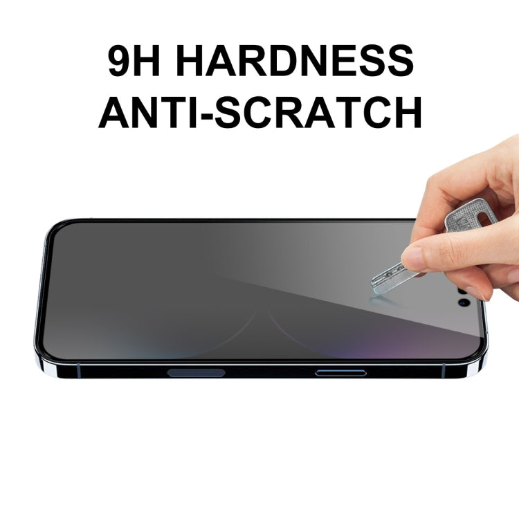 ENKAY 28 Degree Anti-peeping Tempered Glass Film for iPhone 14 Pro Max, For iPhone 14 Pro Max (1 PC), For iPhone 14 Pro Max (2 PCS), For iPhone 14 Pro Max (5 PCS)