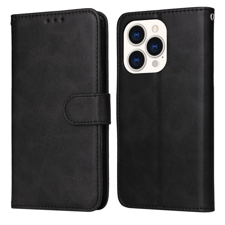 JSM Calf Texture Leather Phone Case For iPhone 14 Pro, For iPhone 14 Pro