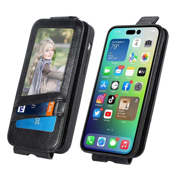 Zipper Wallet Vertical Flip Leather Phone Case