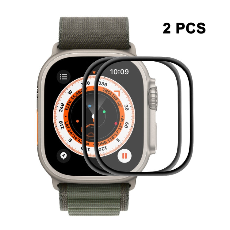 1 PCS ENKAY 3D Soft PC Edge PMMA Screen Film For Apple Watch Ultra / Ultra 2 / Ultra 3 49mm, 1 PCS, 2 PCS, 5 PCS, 10 PCS