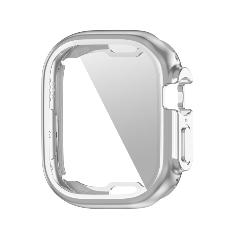 ENKAY Electroplated Soft TPU Case with Screen Film For Apple Watch Ultra / Ultra 2 49mm