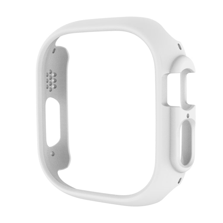 For Apple Watch Ultra / Ultra 2 49mm ENKAY 2 in 1 PC Case + Full Coverage 9H Tempered Glass Film