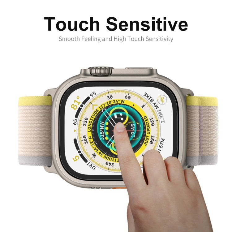For Apple Watch Ultra / Ultra 2 / Ultra 3 49mm ENKAY 0.2mm 9H Tempered Glass Watch Film, 1pcs, 2pcs, 5pcs, 10pcs