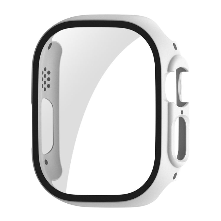For Apple Watch Ultra / Ultra 2 49mm ENKAY PC Frame 9H Tempered Glass Case