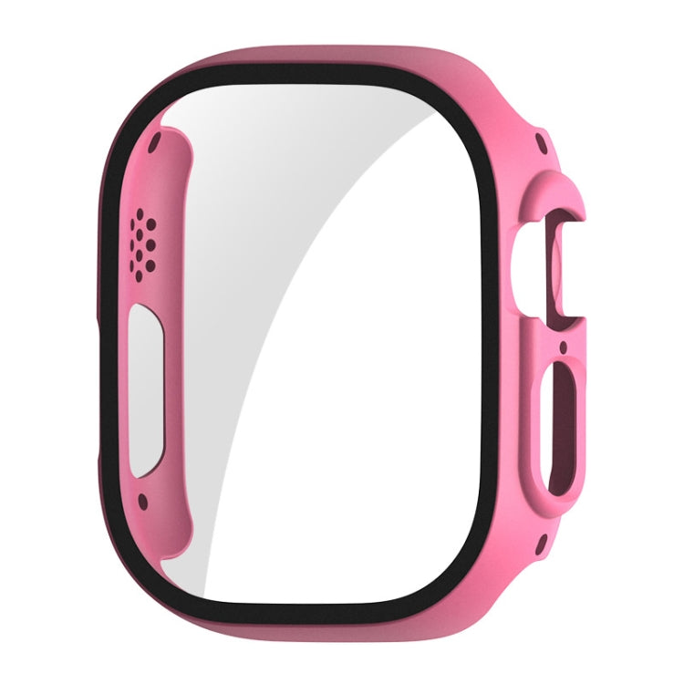 For Apple Watch Ultra / Ultra 2 49mm ENKAY PC Frame 9H Tempered Glass Case