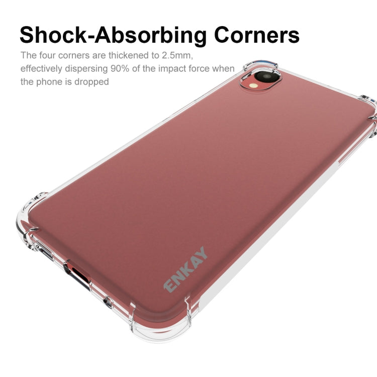 For Samsung Galaxy A23e 5G / A23 5G JP Version ENKAY Clear TPU Shockproof Phone Case, For Samsung Galaxy A23e 5G