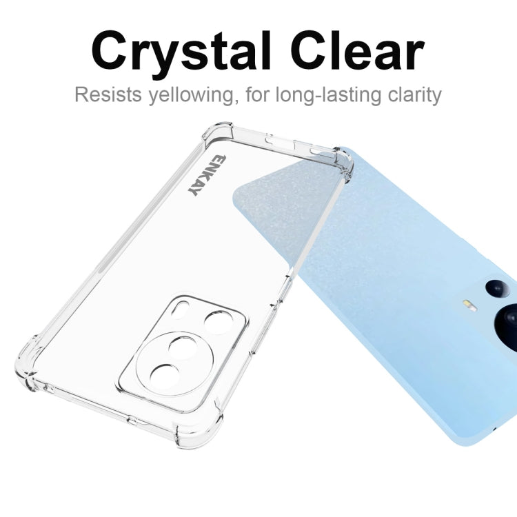 For Xiaomi Civi 2 5G ENKAY Clear TPU Shockproof Phone Case, For Xiaomi Civi 2 5G