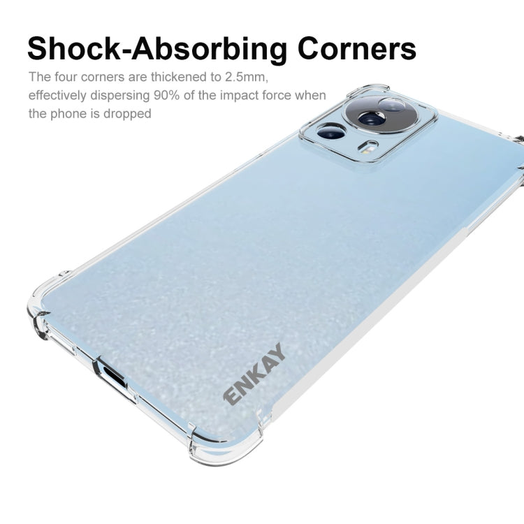 For Xiaomi Civi 2 5G ENKAY Clear TPU Shockproof Phone Case, For Xiaomi Civi 2 5G