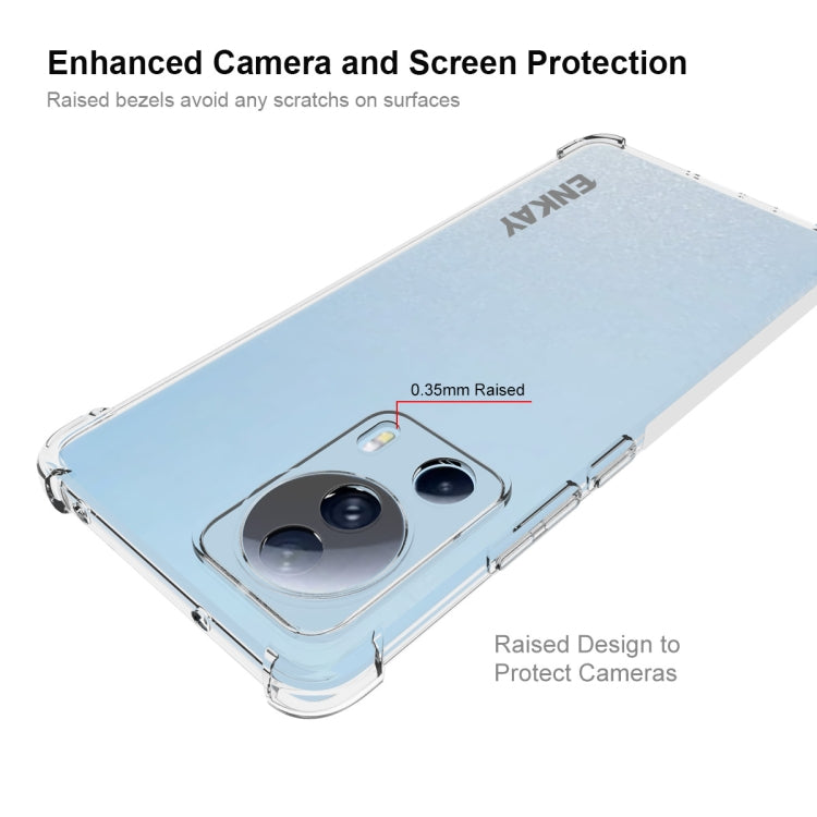For Xiaomi Civi 2 5G ENKAY Clear TPU Shockproof Phone Case, For Xiaomi Civi 2 5G