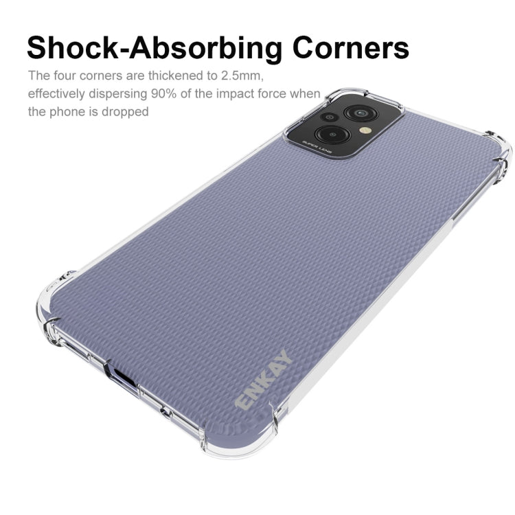 For Xiaomi Redmi 11 Prime 4G ENKAY Clear TPU Shockproof Phone Case, For Xiaomi Redmi 11 Prime 4G
