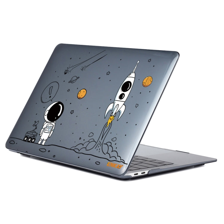 For MacBook Air 13.6 2022/2024  A2681 (M2) / A3113  (M3) ENKAY Hat-Prince Spaceman Pattern Protective Crystal Case Cover Hard Shell, For MacBook Air 13.6 2022/2024  A2681 (M2) / A3113  (M3)