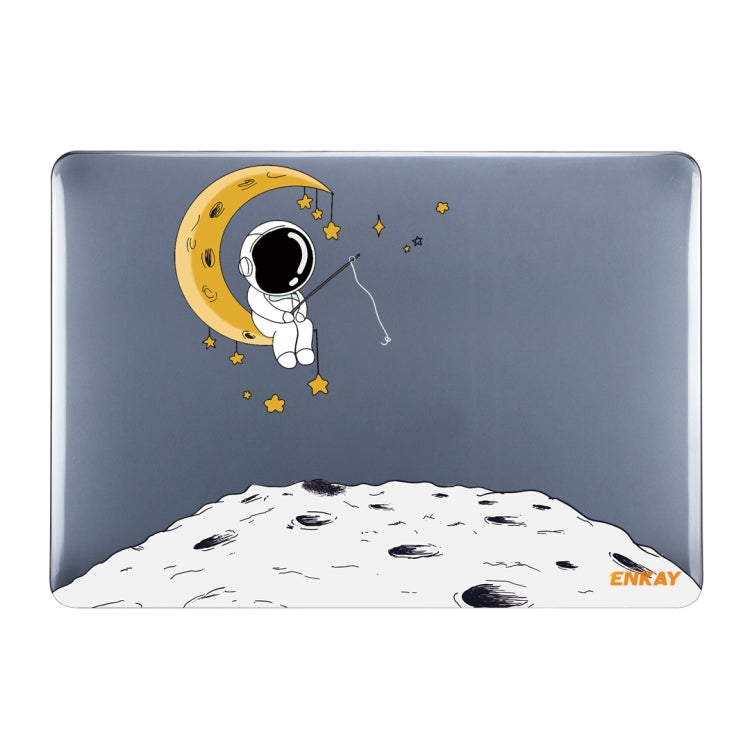For MacBook Air 13.6 2022/2024  A2681 (M2) / A3113  (M3) ENKAY Hat-Prince Spaceman Pattern Protective Crystal Case Cover Hard Shell, For MacBook Air 13.6 2022/2024  A2681 (M2) / A3113  (M3)