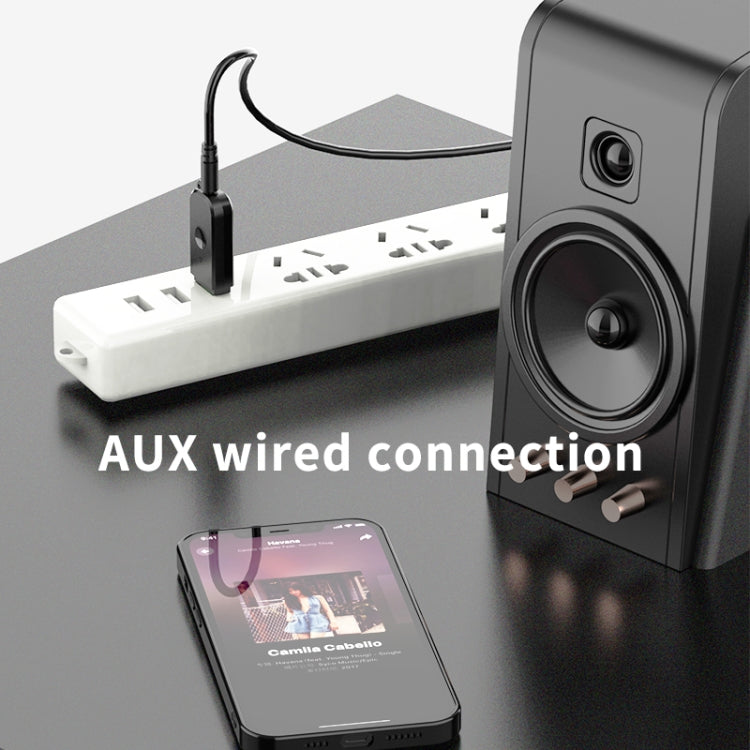 H210 Bluetooth 5.3 Audio Receiver Transmitter 2 in 1 AUX+USB Dual Output, H210