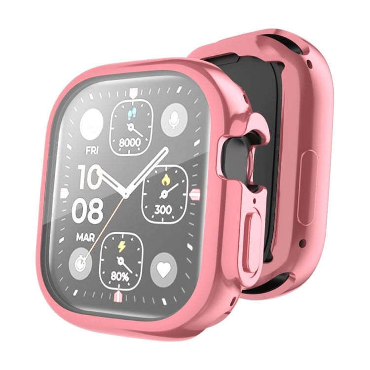 For Apple Watch Ultra / Ultra 2 49mm ENKAY Full Coverage Electroplated Soft TPU Case with Screen Film