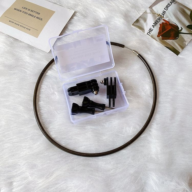 Collar Lazy Adjustable Neck Bracket for GoPro Action Camera Smartphones, Mini, Standard