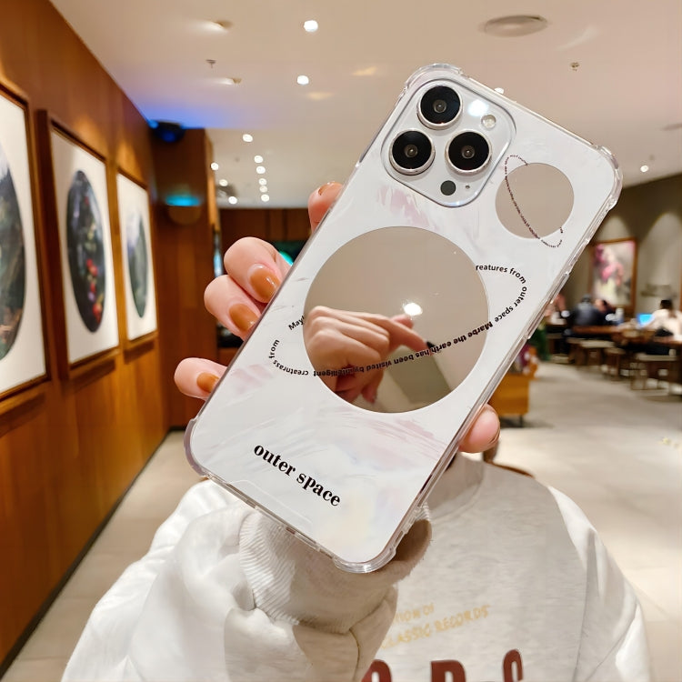 Color Painted Mirror Phone Case, For iPhone 14 Pro, For iPhone 14 Pro Max