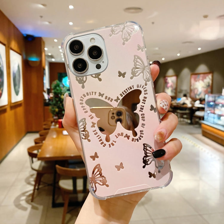 Color Painted Mirror Phone Case, For iPhone 14 Pro, For iPhone 14 Pro Max