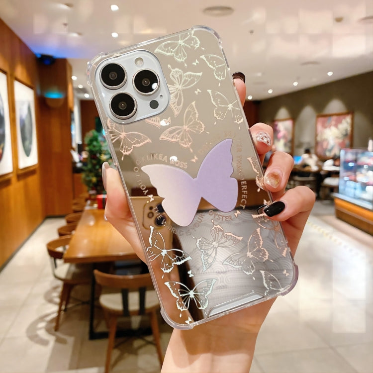 Color Painted Mirror Phone Case, For iPhone 14 Pro, For iPhone 14 Pro Max