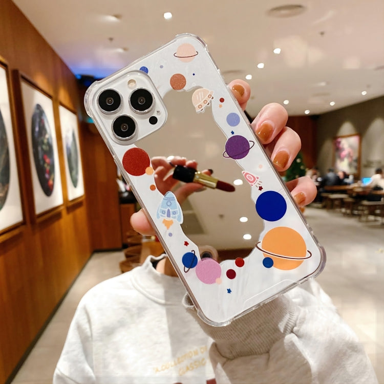 Color Painted Mirror Phone Case, For iPhone 14 Pro, For iPhone 14 Pro Max