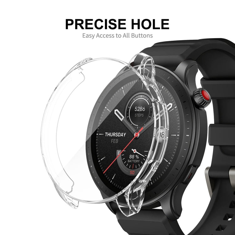 Coque transparente en TPU avec film protecteur pour Amazfit GTR 4 ENKAY Hat-Prince
