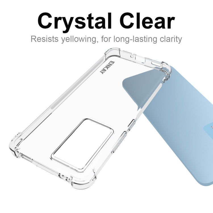 For Xiaomi Redmi K60 / K60 Pro ENKAY Transparent TPU Shockproof Phone Case, For Xiaomi Redmi K60 / K60 Pro