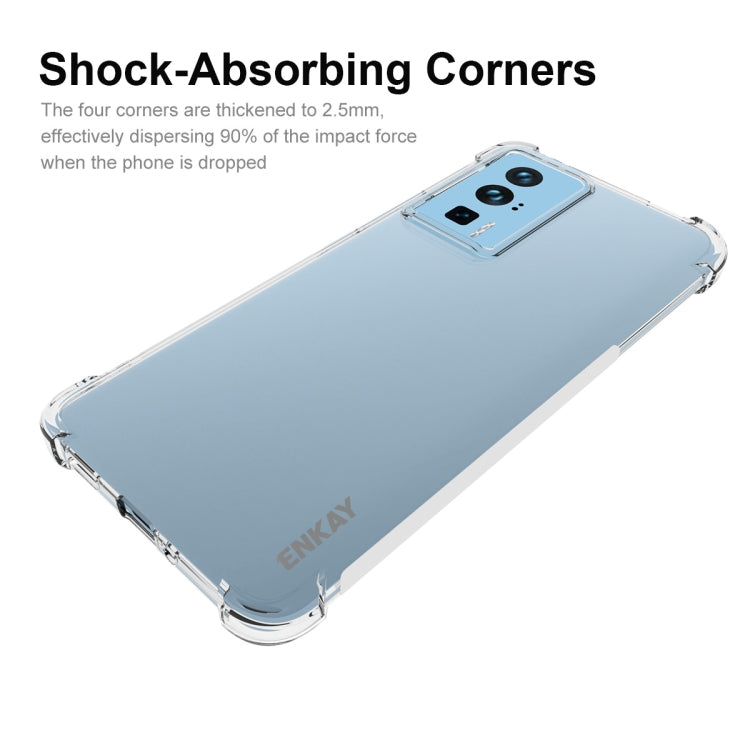 For Xiaomi Redmi K60 / K60 Pro ENKAY Transparent TPU Shockproof Phone Case, For Xiaomi Redmi K60 / K60 Pro