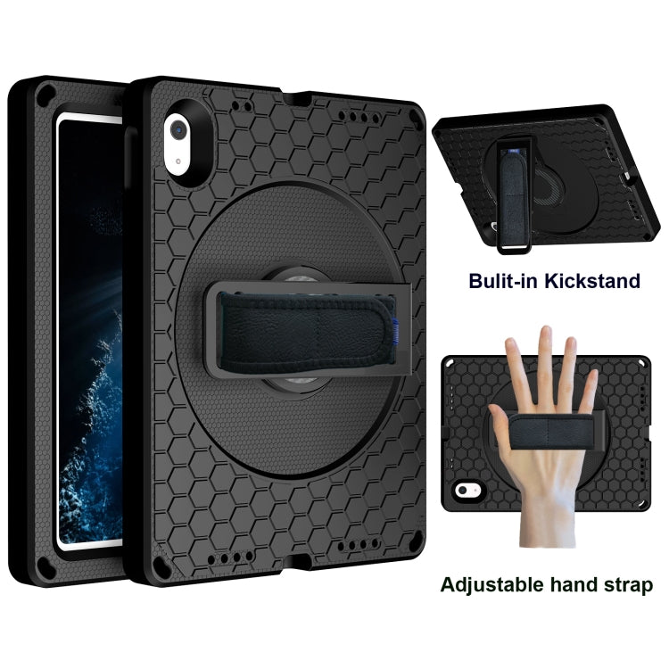 Étui rigide en EVA avec support rotatif à 360° et sangle pour tablette iPad 10e génération 10.9 (2022)