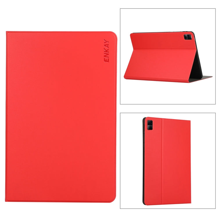 For Xiaomi Redmi Pad 10.61 ENKAY Hat-Prince Auto Sleep and Wake Up PU Leather Stand Case Shockproof Cover, For Xiaomi Redmi Pad 10.61