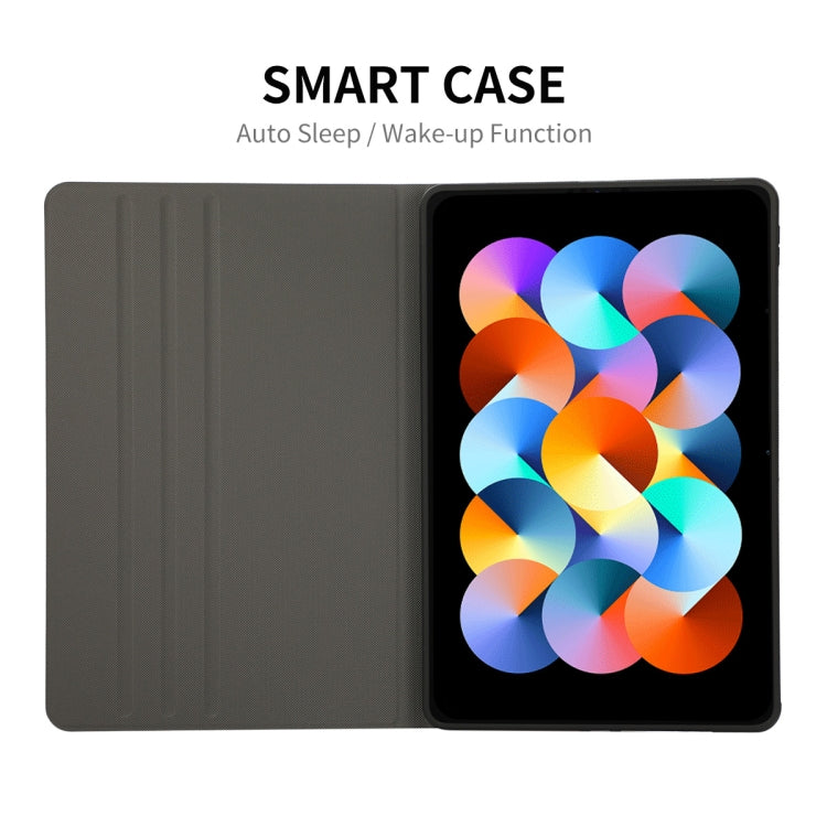 For Xiaomi Redmi Pad 10.61 ENKAY Hat-Prince Auto Sleep and Wake Up PU Leather Stand Case Shockproof Cover, For Xiaomi Redmi Pad 10.61