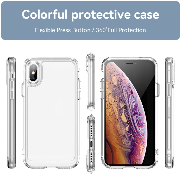 For iPhone X / XS Candy Series TPU Phone Case
